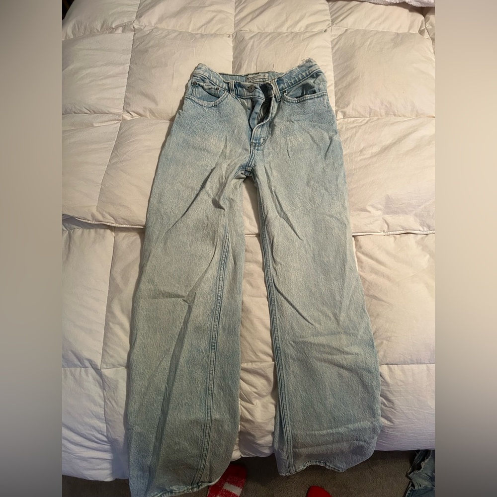 Abercrombie 90s Relaxed Jean High Rise (26 Long)